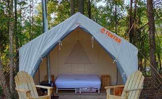 The Dyrt's photo of glamping accommodations at Meadow Escape at CATHIS Farm near Angier, NC