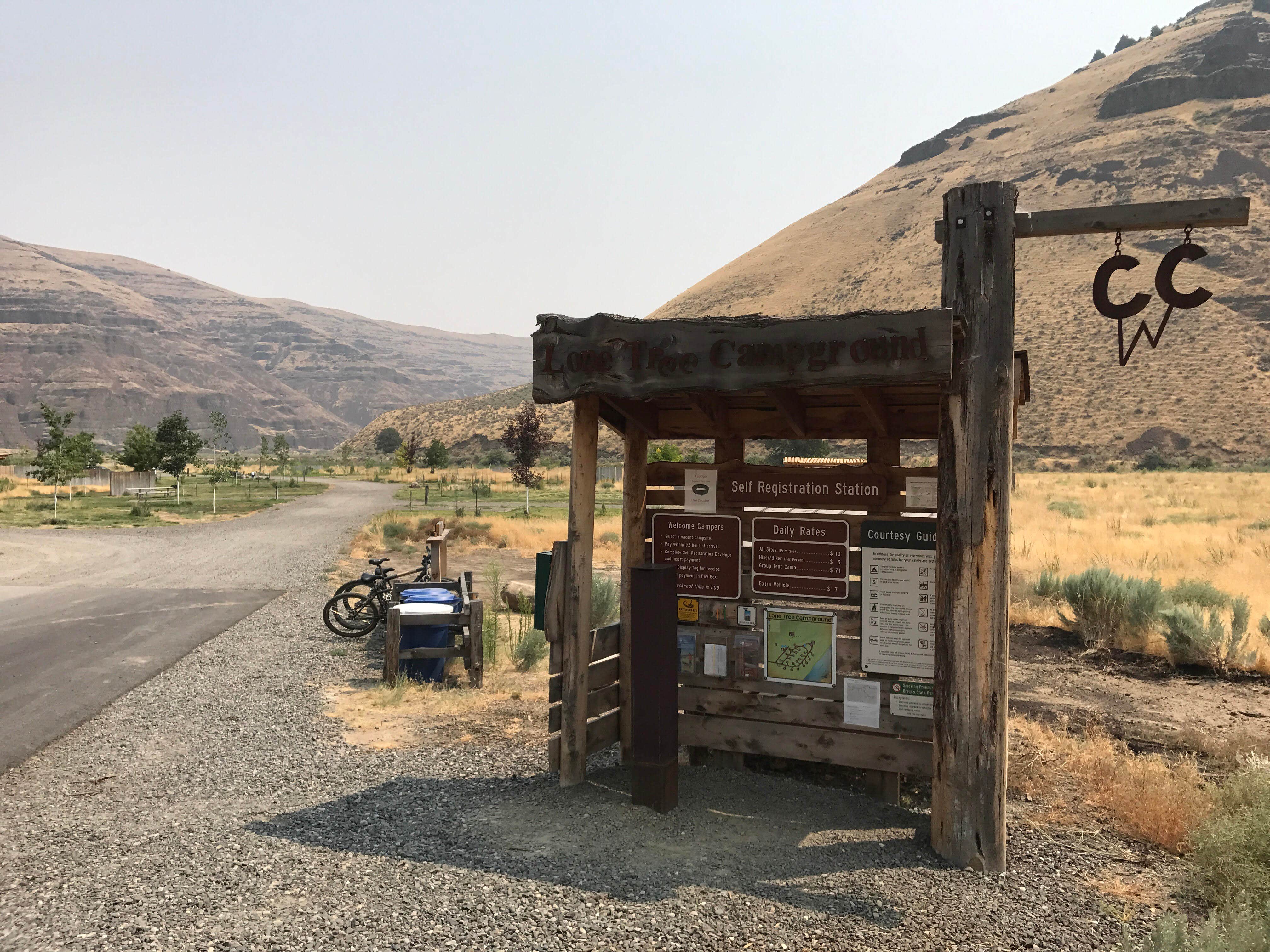 Scott B.'s photo of a cabin at Lone Tree Campground — Cottonwood Canyon State Park near Wishram, WA