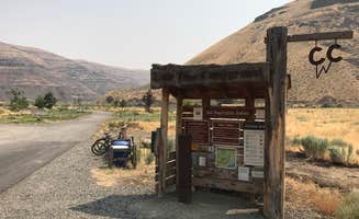 Scott B.'s photo of a cabin at Lone Tree Campground — Cottonwood Canyon State Park near Wishram, WA