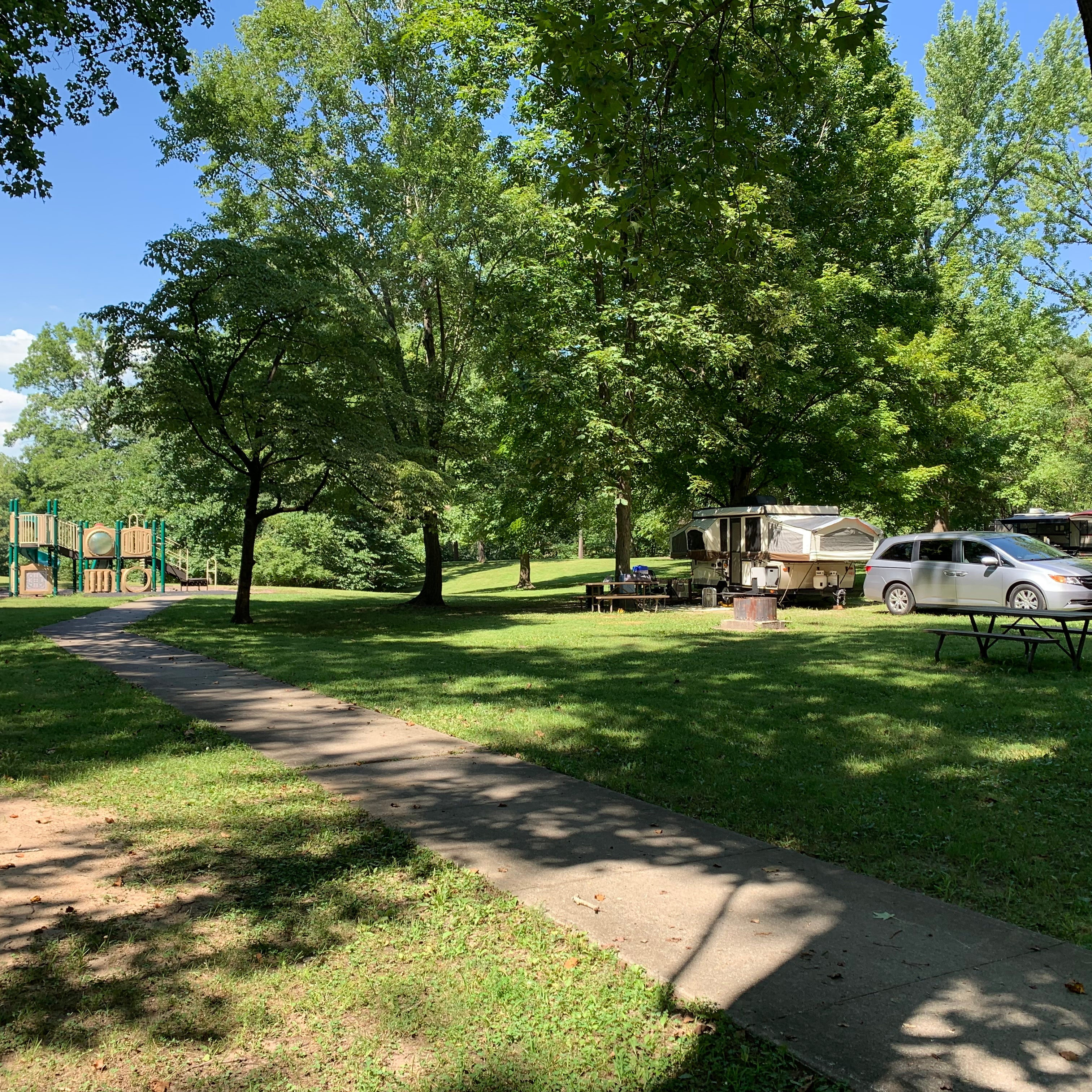 Camper submitted image from Lake Murphysboro State Park Campground - 1