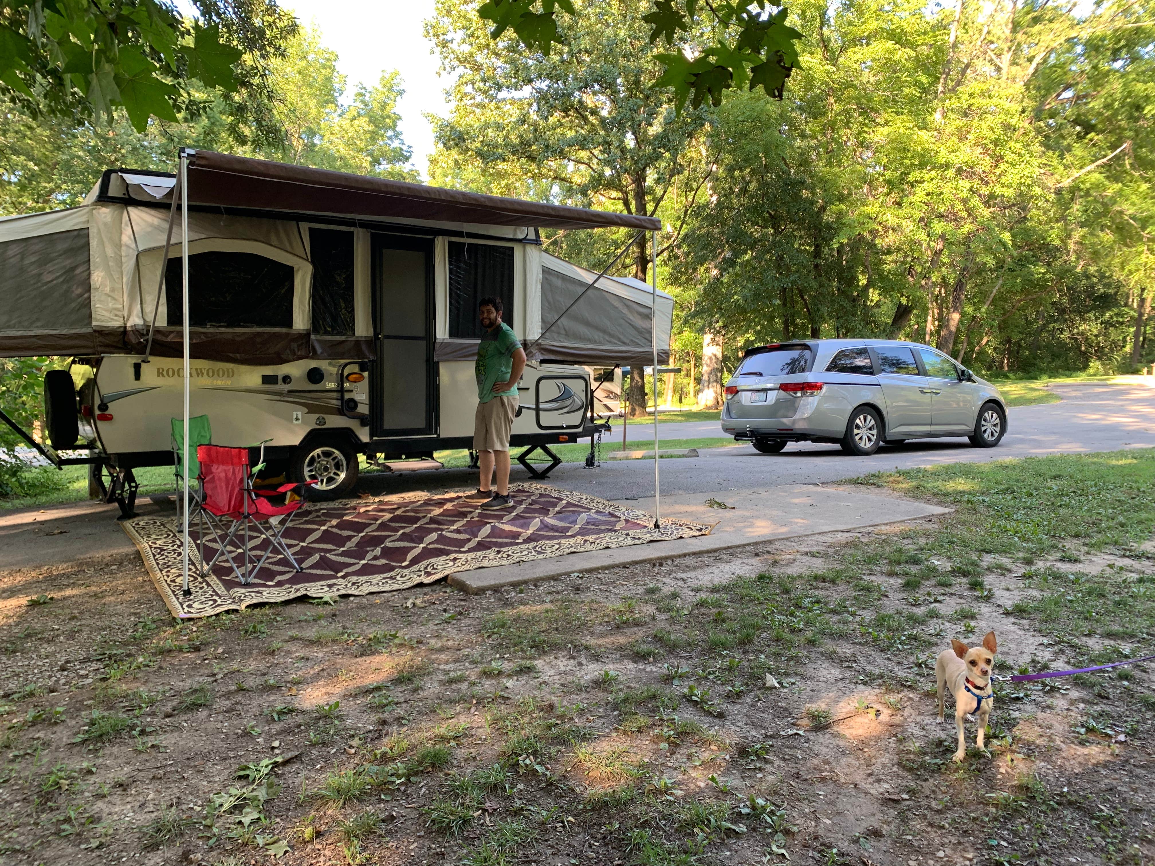 Chelsea D.'s photo of rv camping at South Sandusky Campground near Bonnie, IL