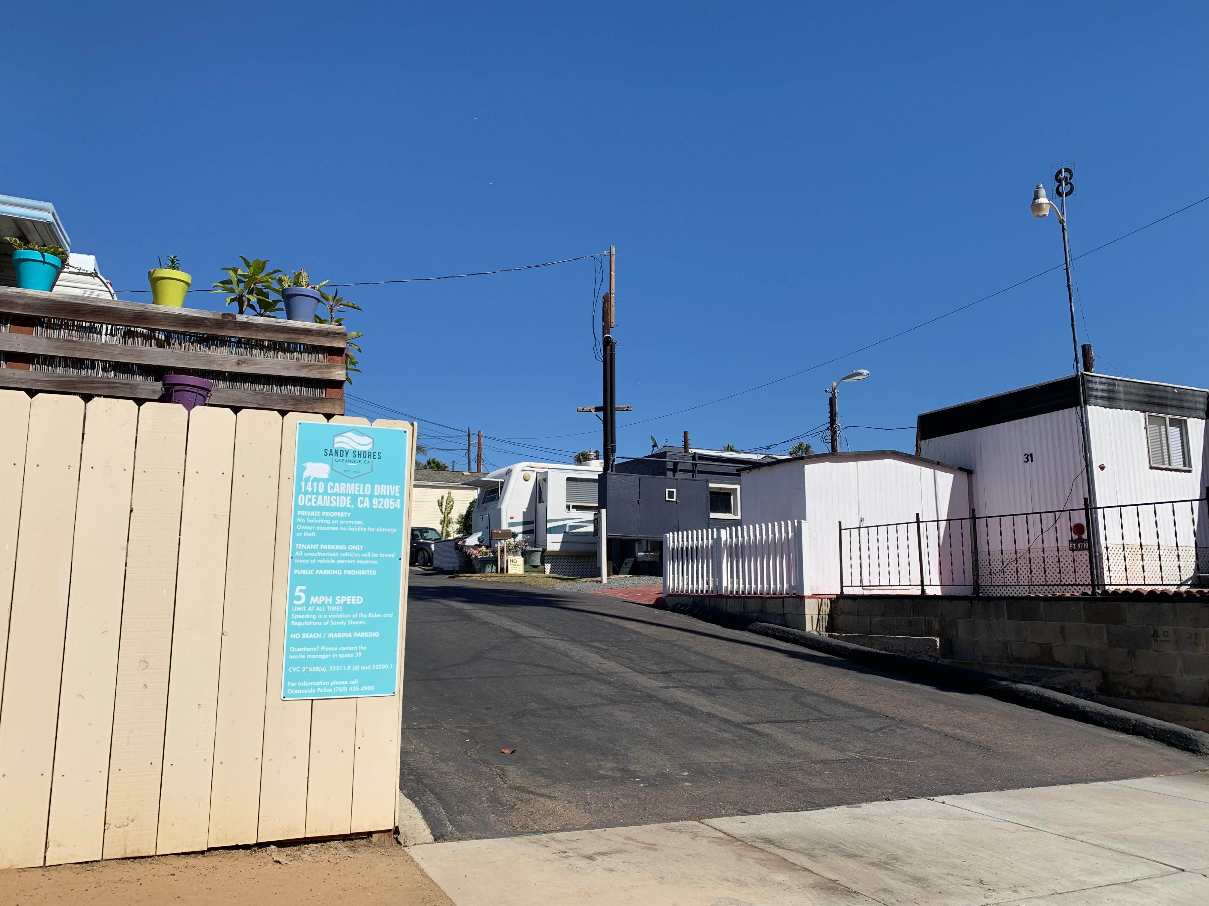 Camper-submitted photo at Sandy Shores RV Park near Oceanside, CA
