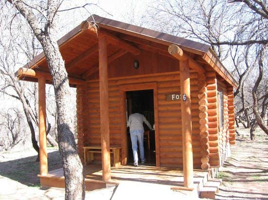 J K.'s photo of a cabin at Dead Horse Ranch State Park Campground near Crown King, AZ