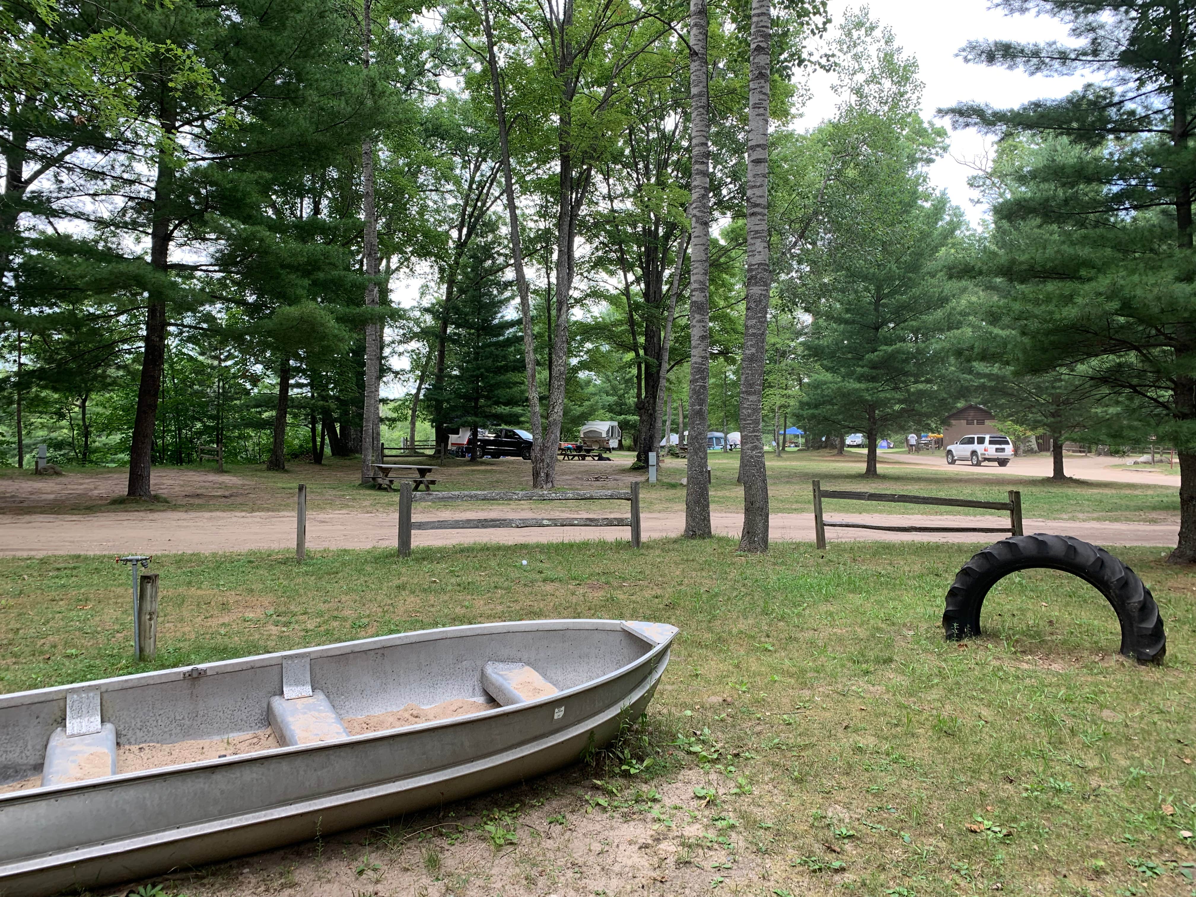 Camper-submitted photo at Coolwater on the Pine River Campground near Mesick, MI