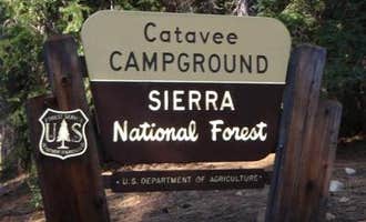 Camping near Fish Creek (CA): Sierra National Forest Catavee Campground, Lakeshore, California
