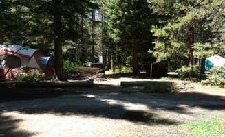 Natalie B.'s photo of tent camping at Colter Bay Tent Village at Colter Bay Village — Grand Teton National Park near Tetonia, ID