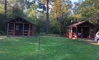Lee D.'s photo of glamping accommodations at AuSable Chasm Campground near Plattsburgh, NY