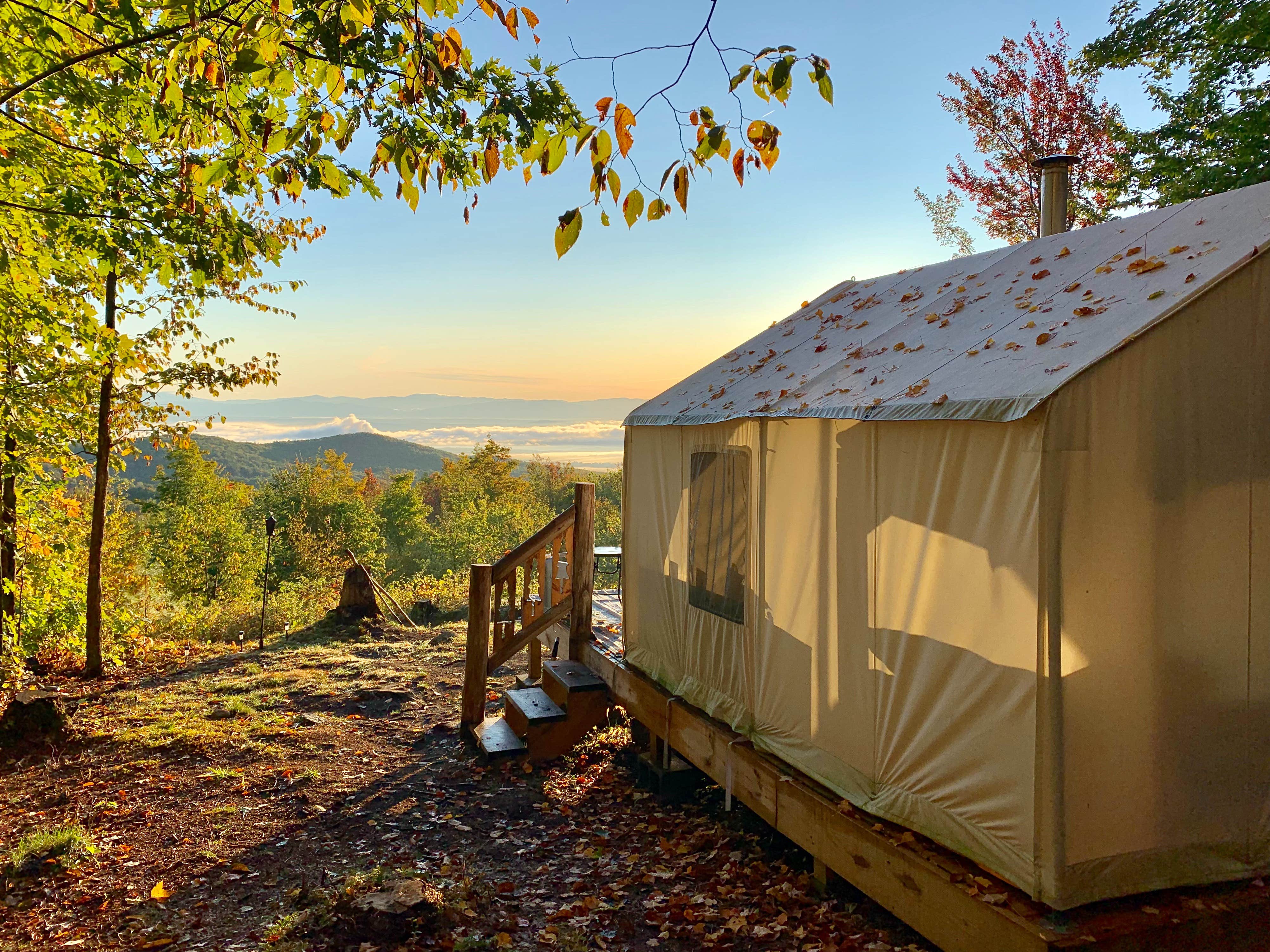 The Dyrt's photo of glamping accommodations at The Look Out at Chill Hill near Silver Bay, NY