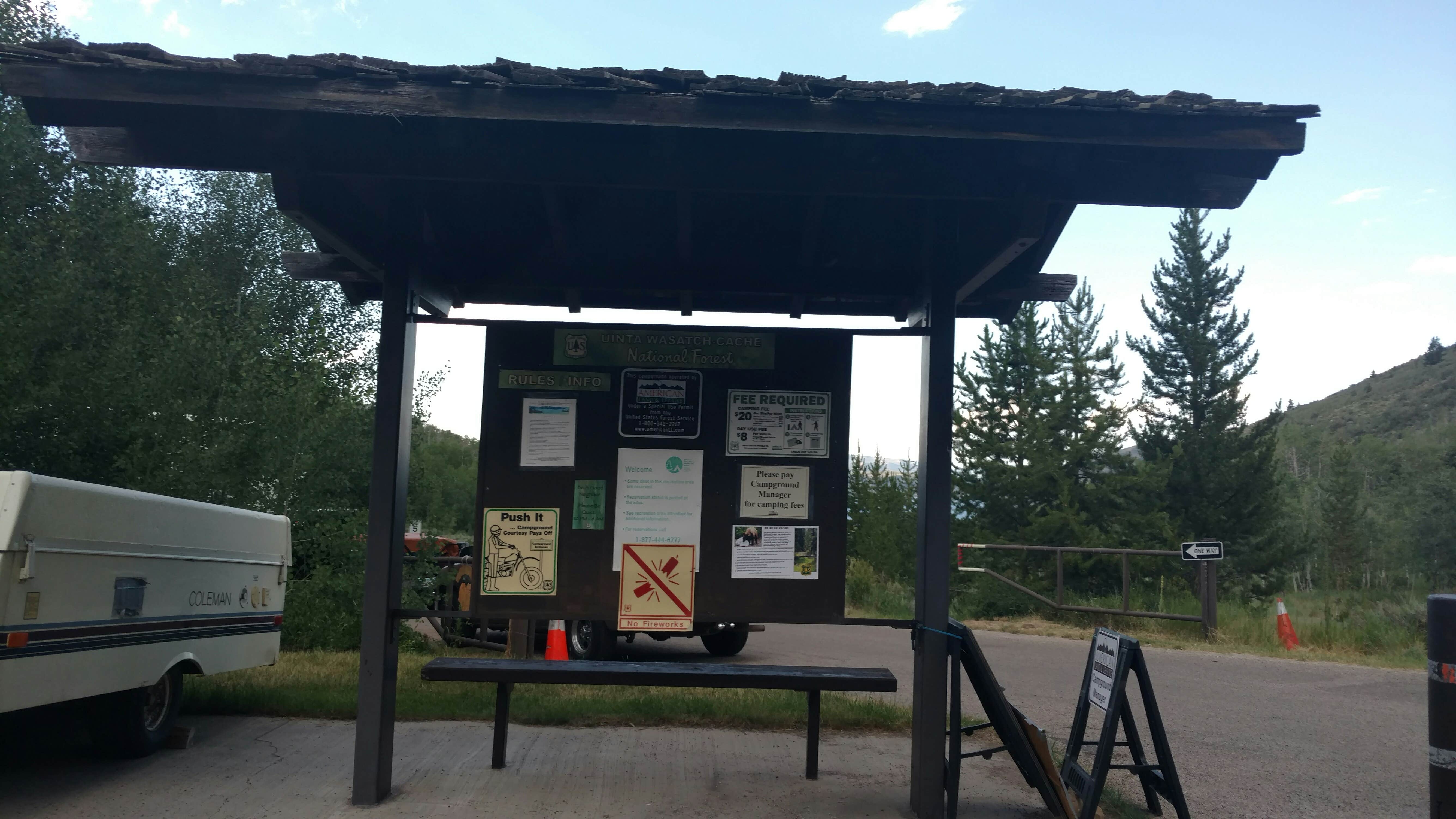 Camper submitted image from Aspen Grove (uinta-wasatch-cache National Forest, Ut) - 2