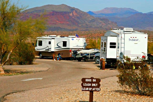 J K.'s photo of rv camping at Alamo Lake State Park Campground near Aguila, AZ