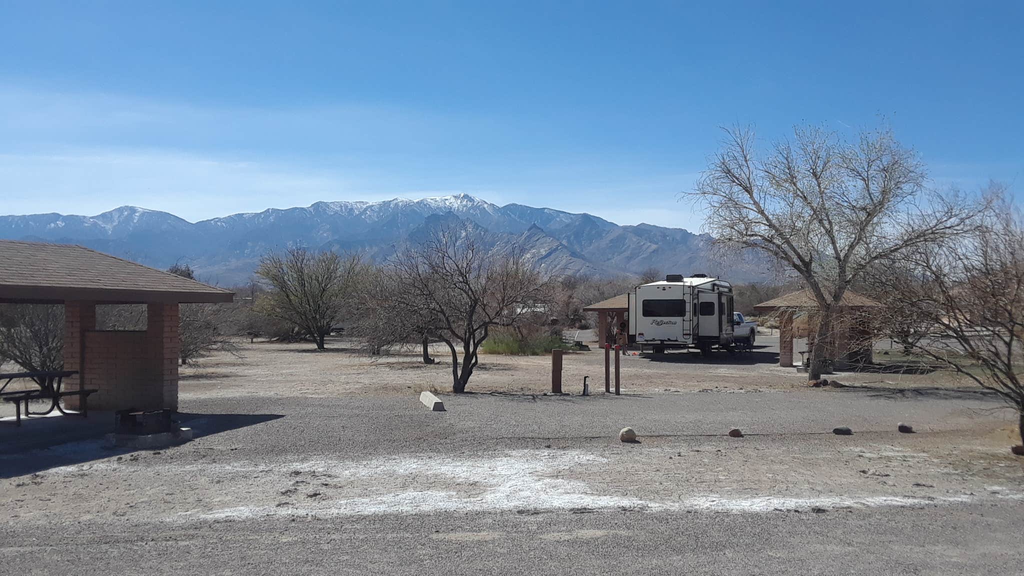 J K.'s photo of rv camping at Cottonwood Campground — Roper Lake State Park near Clifton, AZ