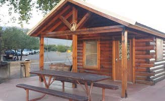J K.'s photo of glamping accommodations at Cottonwood Campground — Roper Lake State Park near Pima, AZ