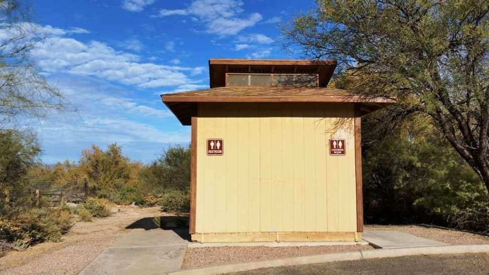 J K.'s photo of glamping accommodations at Cottonwood Campground — Roper Lake State Park near Bowie, AZ