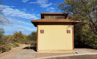 J K.'s photo of glamping accommodations at Cottonwood Campground — Roper Lake State Park near Thatcher, AZ