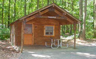 J K.'s photo of a cabin at Codorus State Park Campground near Monkton, MD