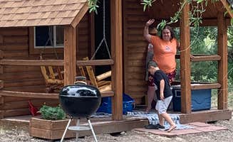 Lo H.'s photo of a cabin at Alamosa KOA near Capulin, CO