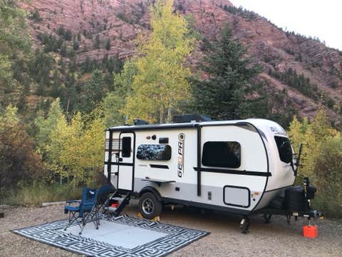 Rebeca H.'s photo of rv camping at Redstone White River National Forest near Redstone, CO