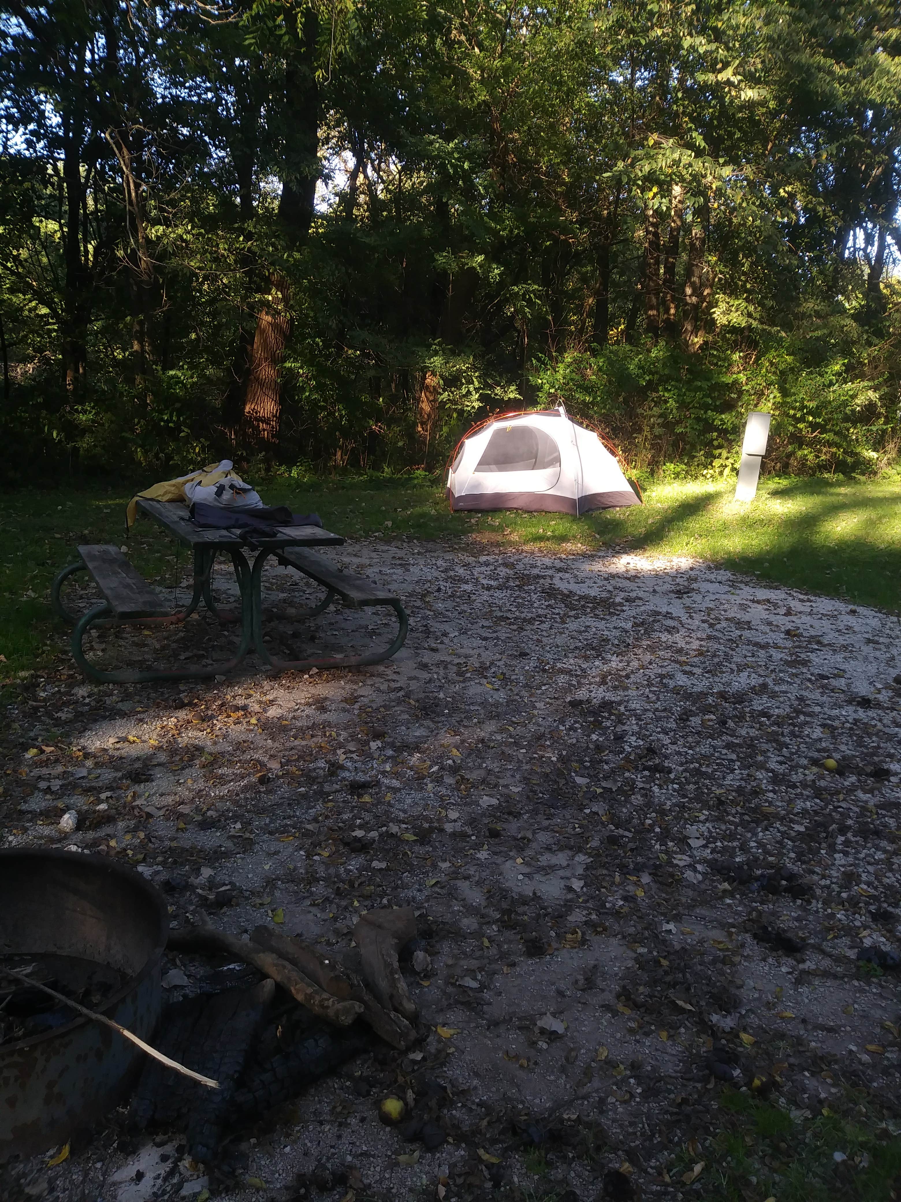 Adam J.'s photo at Modern North Campground — Lake Macbride State Park near Shellsburg, IA