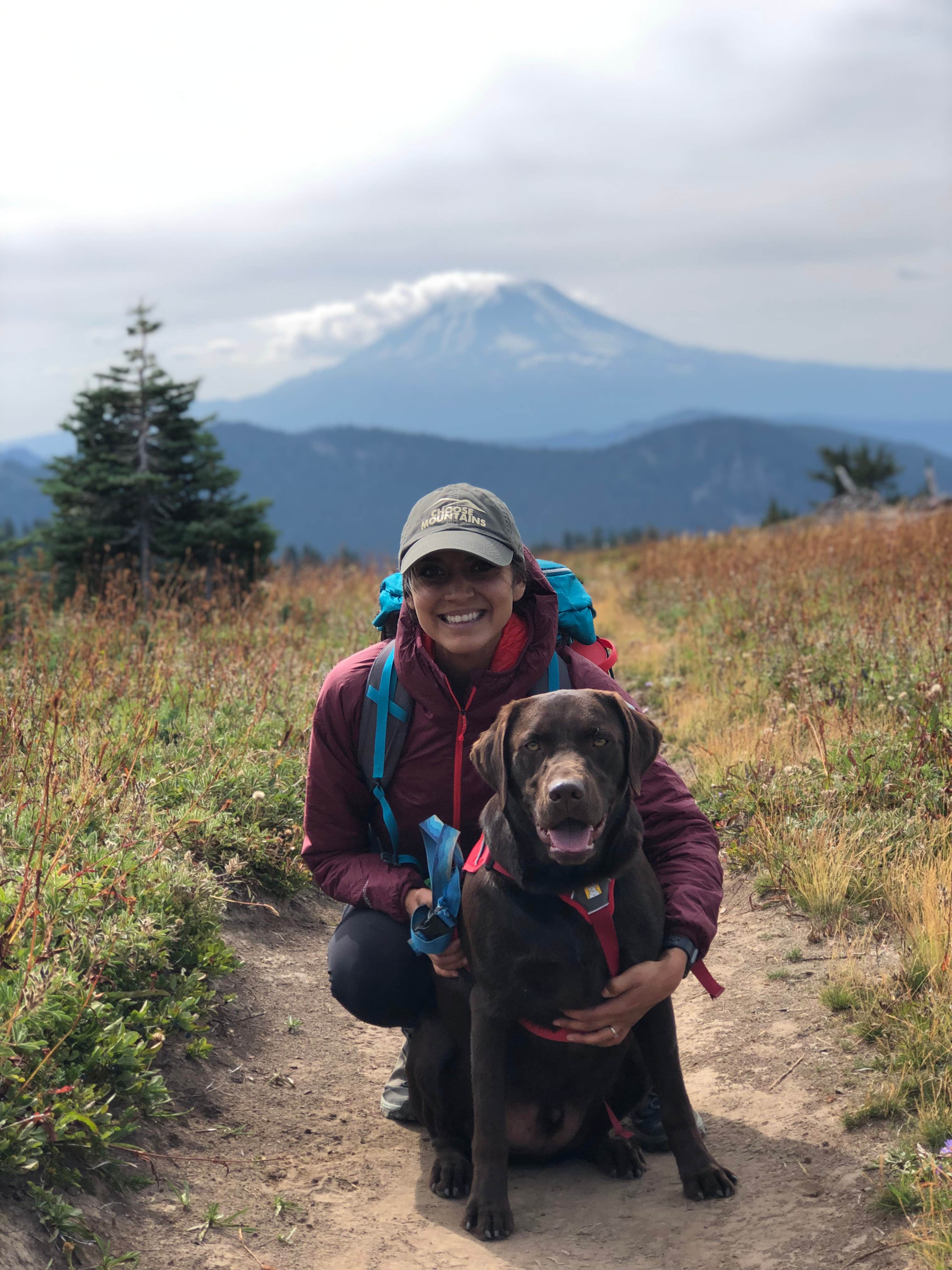 Mount Adams in the background