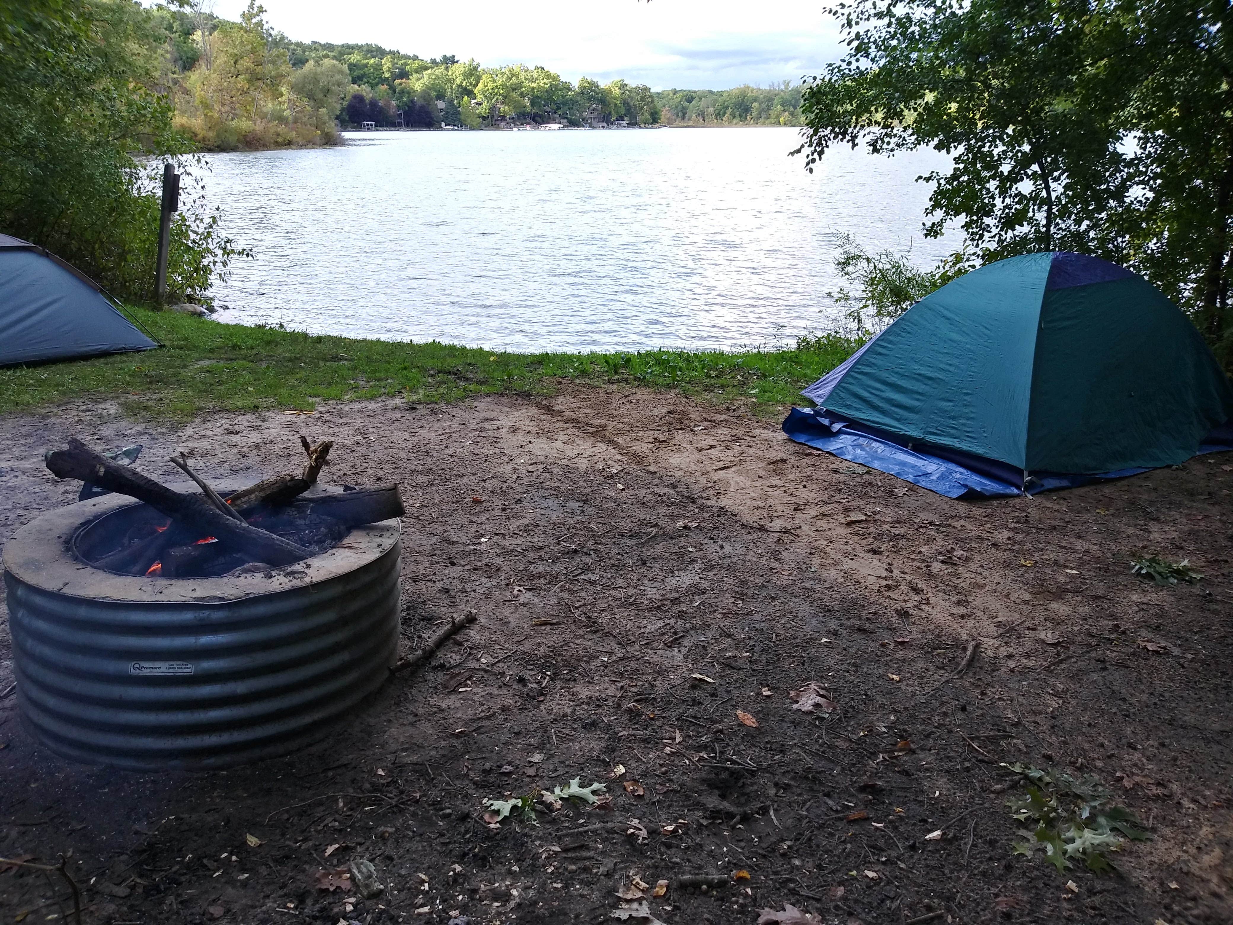 Ryan M.'s photo at Blind Lake Rustic Campground — Pinckney Recreation Area near Pleasant Lake, MI