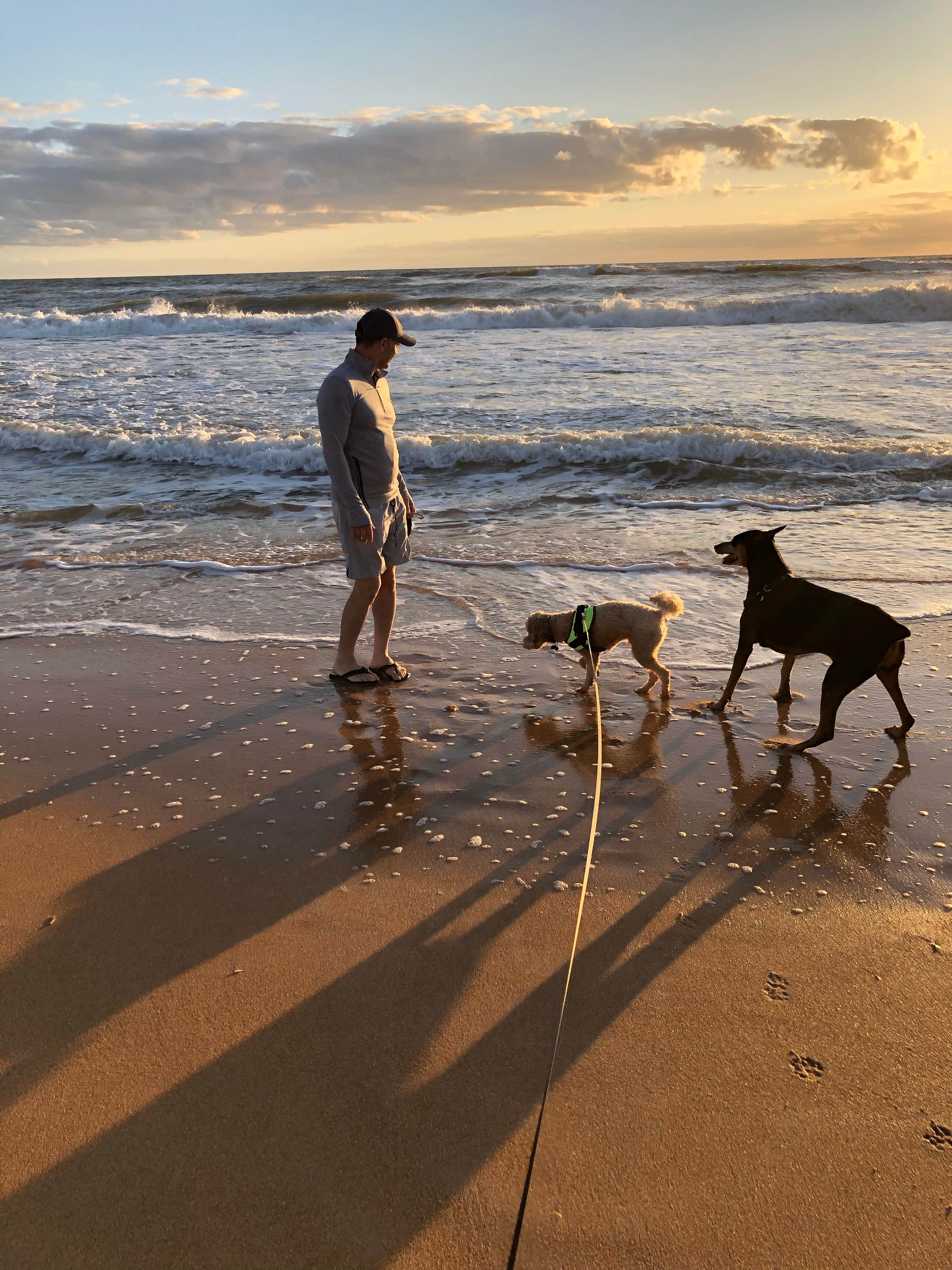 Repkha P.'s photo of camping with pets at Beverly Beach Camptown RV Resort near Ormond Beach, FL