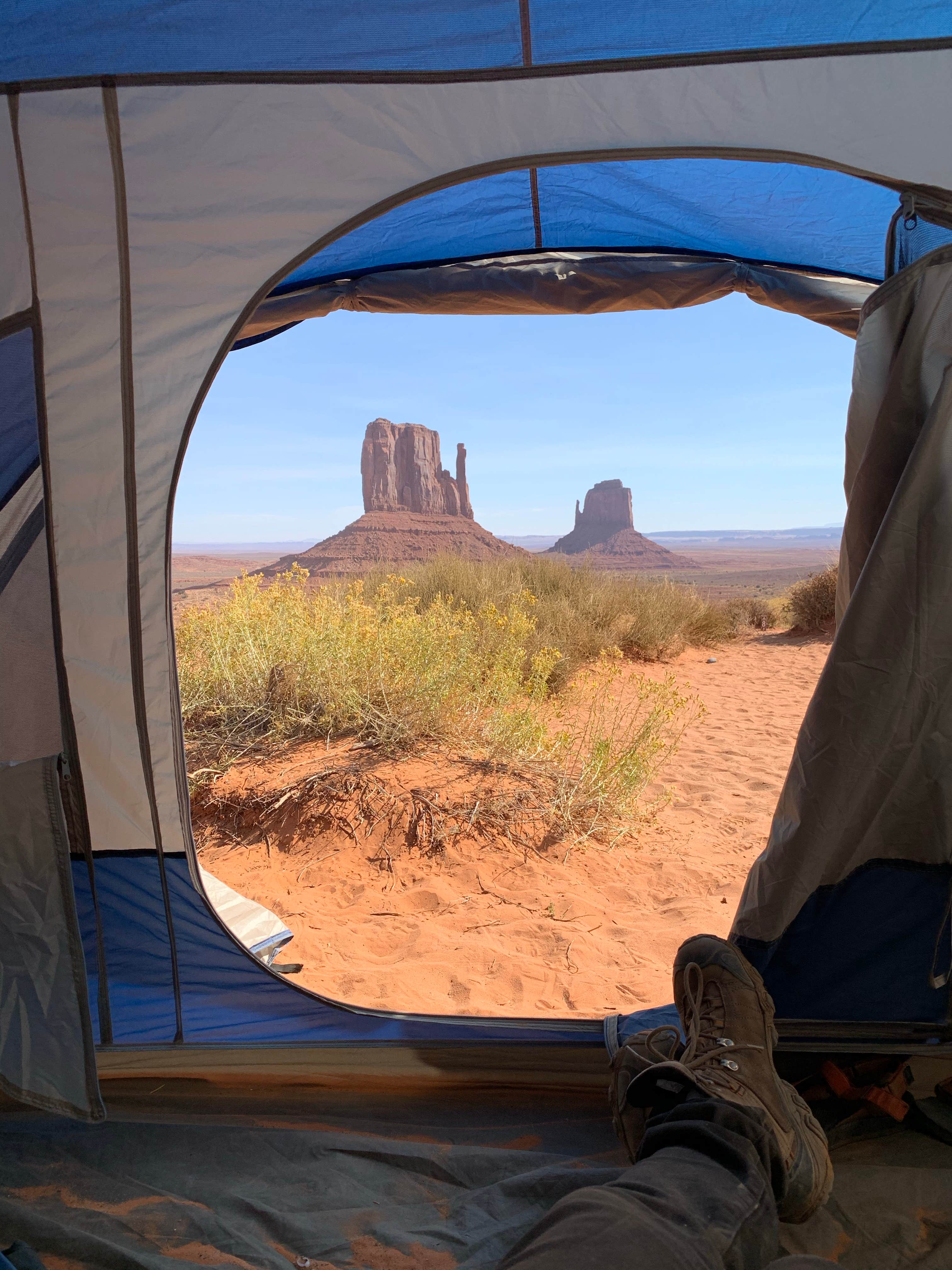 Shavit L.'s photo at The View Campground near Oljato-Monument Valley, UT