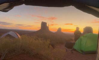 Camping near Navajo National Monument Canyon View Campground: The View Campground, Monument Valley, Arizona