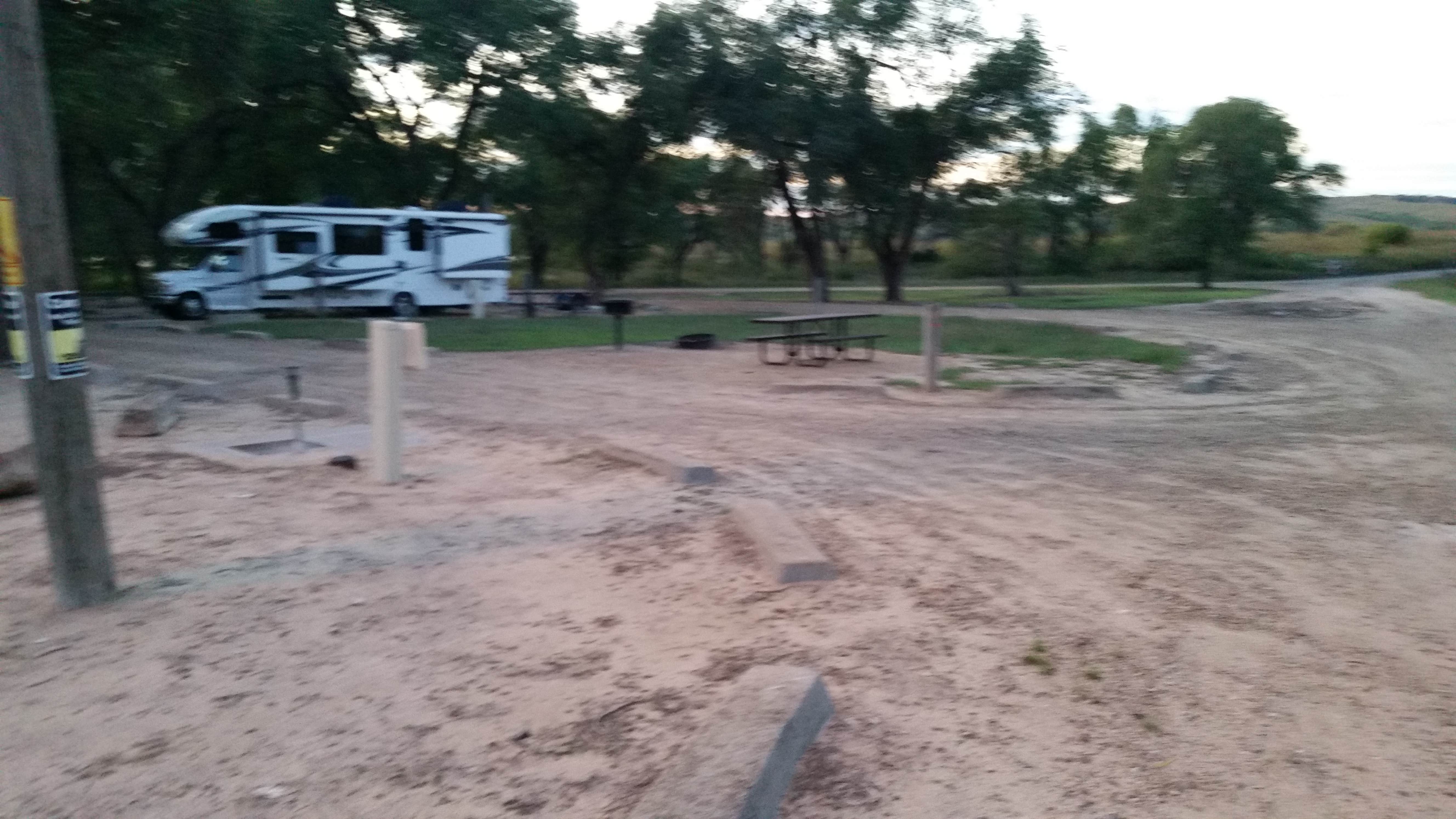 Dexter I.'s photo of rv camping at Lake McClellan Campground near Pampa, TX