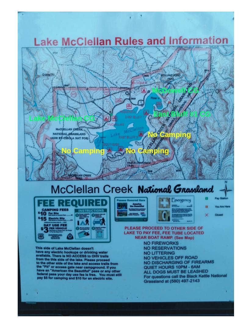 Camper-submitted photo at East Bluff #1 Campground near McClellan Creek National Grassland