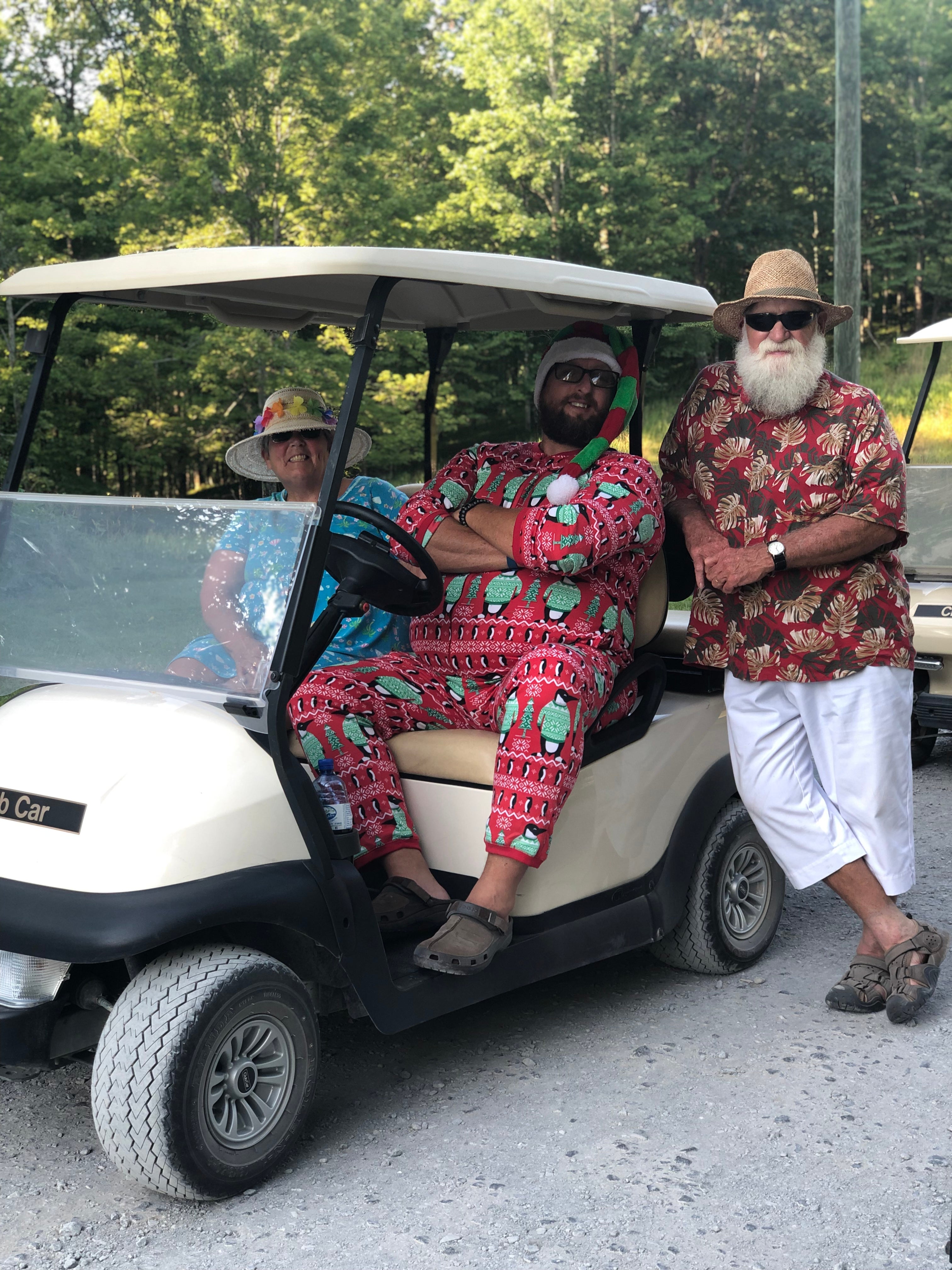 Christmas in July! - Santa came to visit