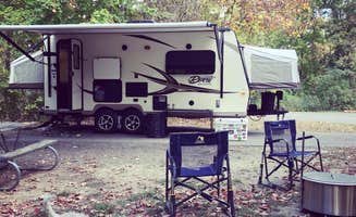 Jay A.'s photo of camping with pets at Alum Creek State Park Campground near Galena, OH