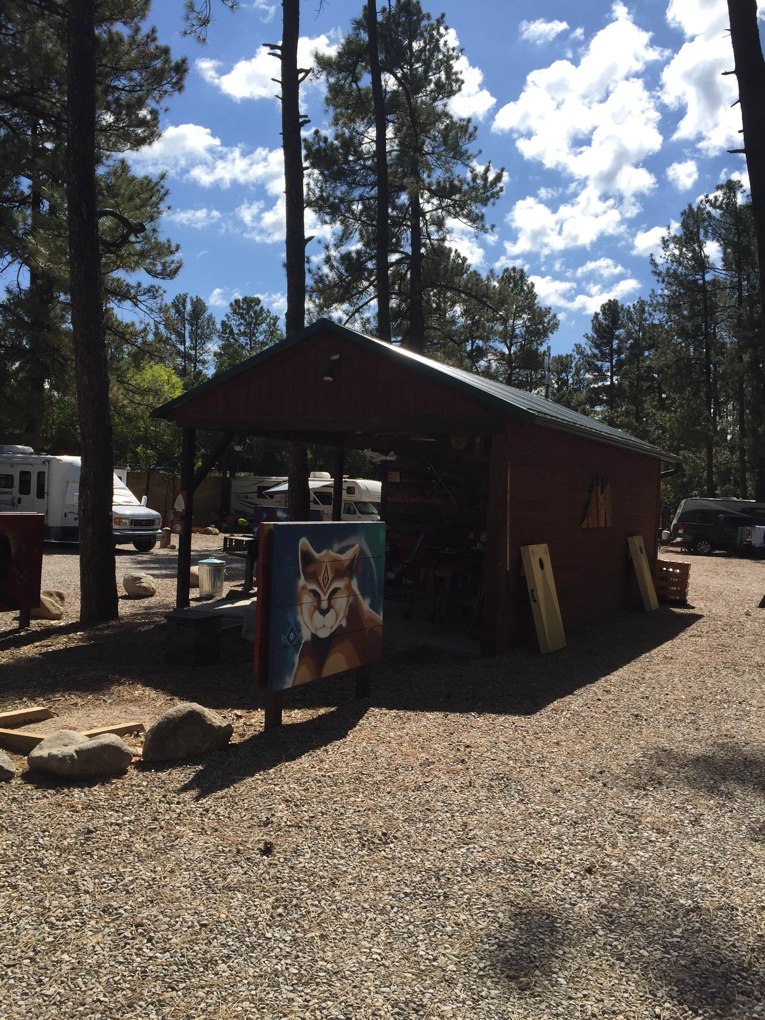 Phillip  W.'s photo of camping with pets at Midtown Mountain Campground & RV Park near Mescalero, NM