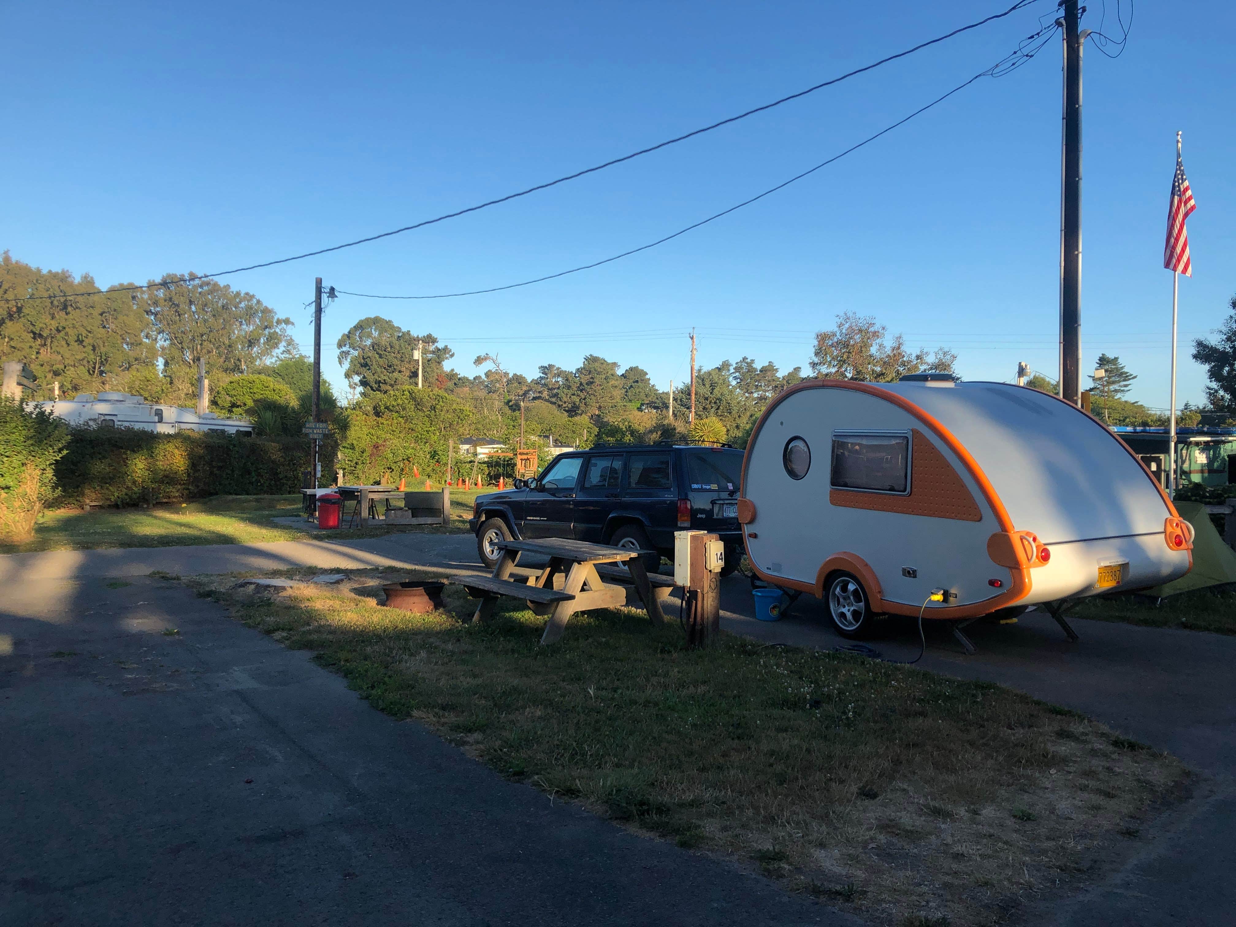 Camper-submitted photo at Woodside RV Park near Point Arena, CA