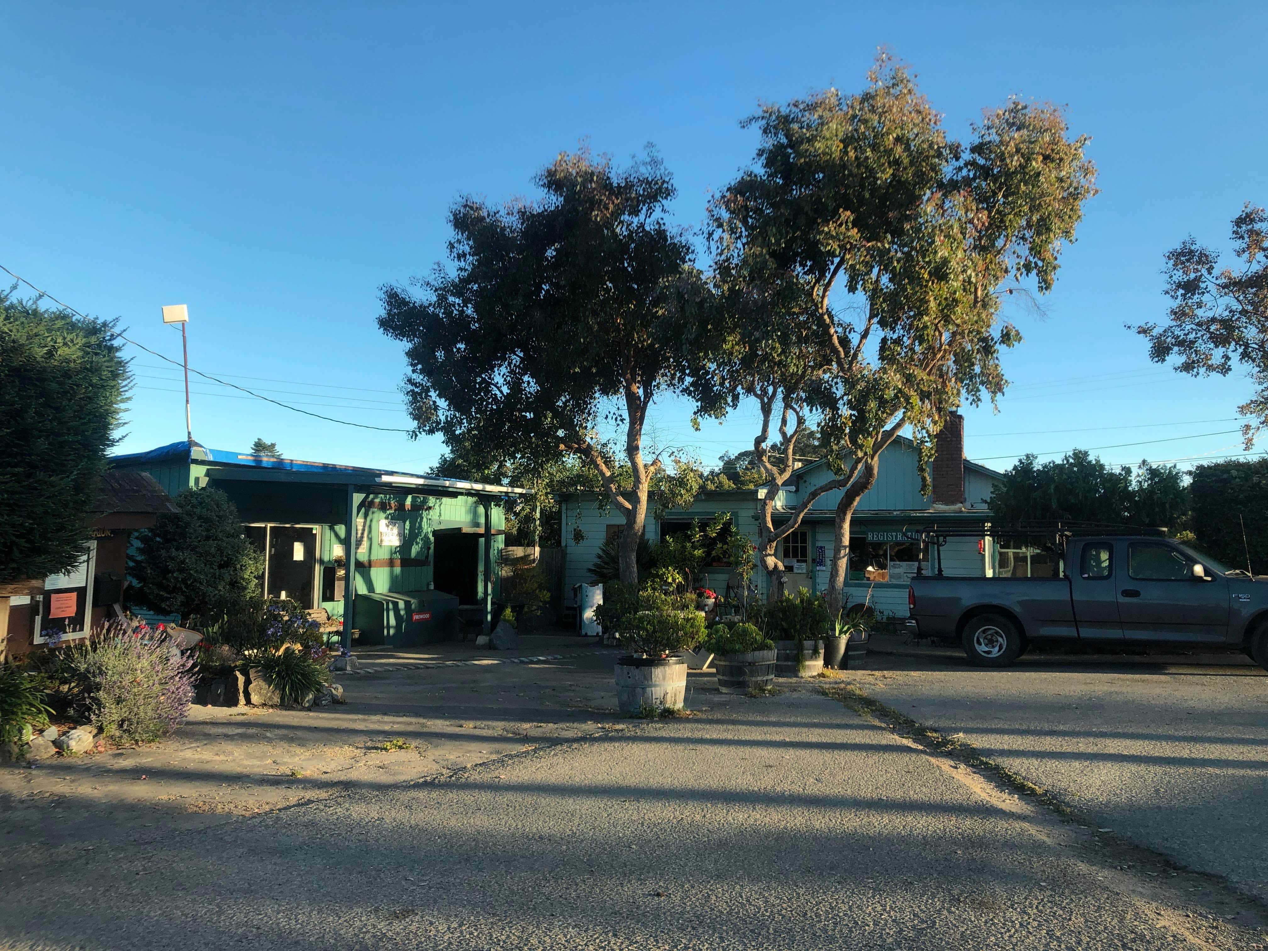 Camper-submitted photo at Woodside RV Park near Point Arena, CA