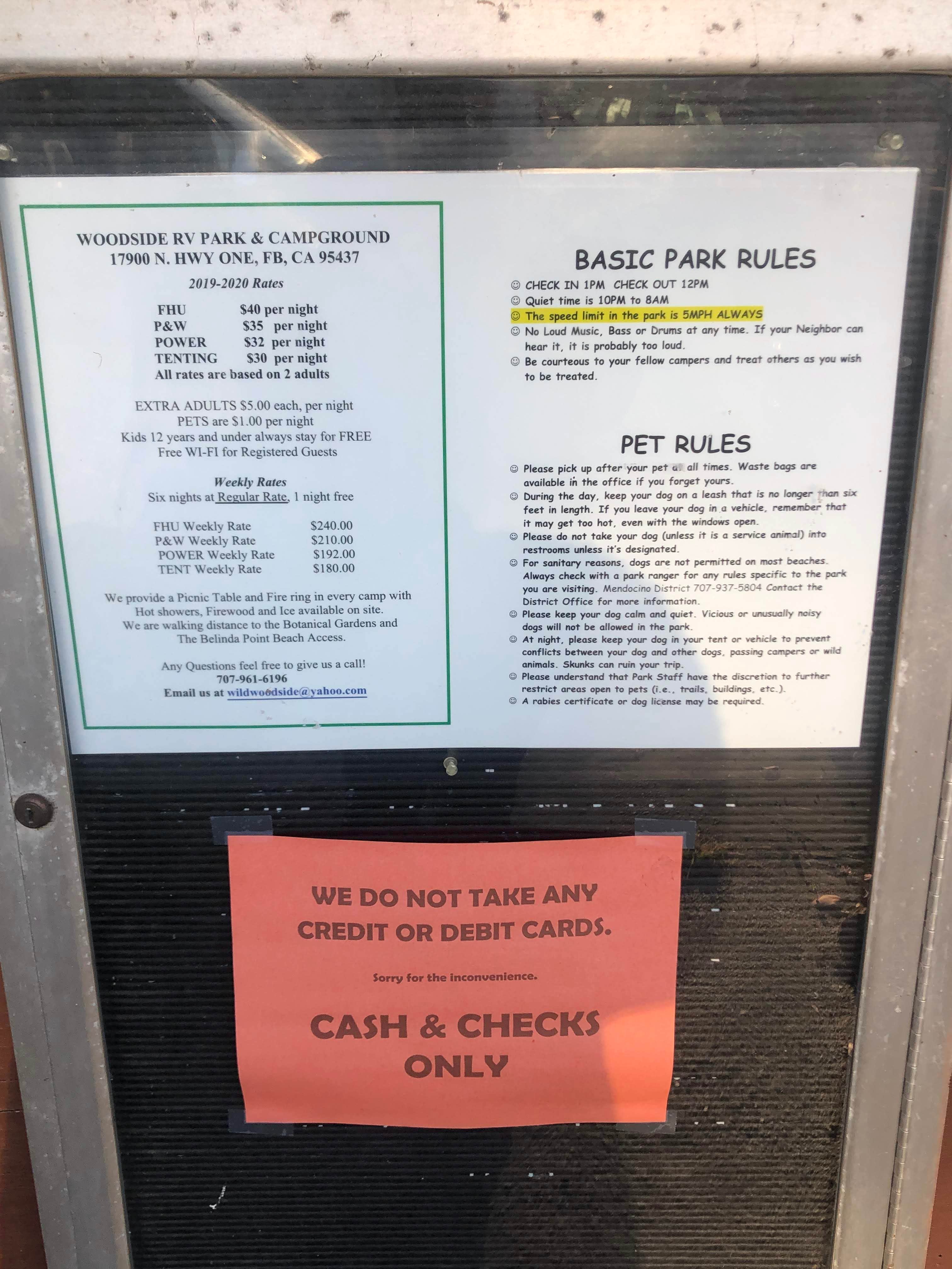 Camper submitted image from Woodside RV Park - 5