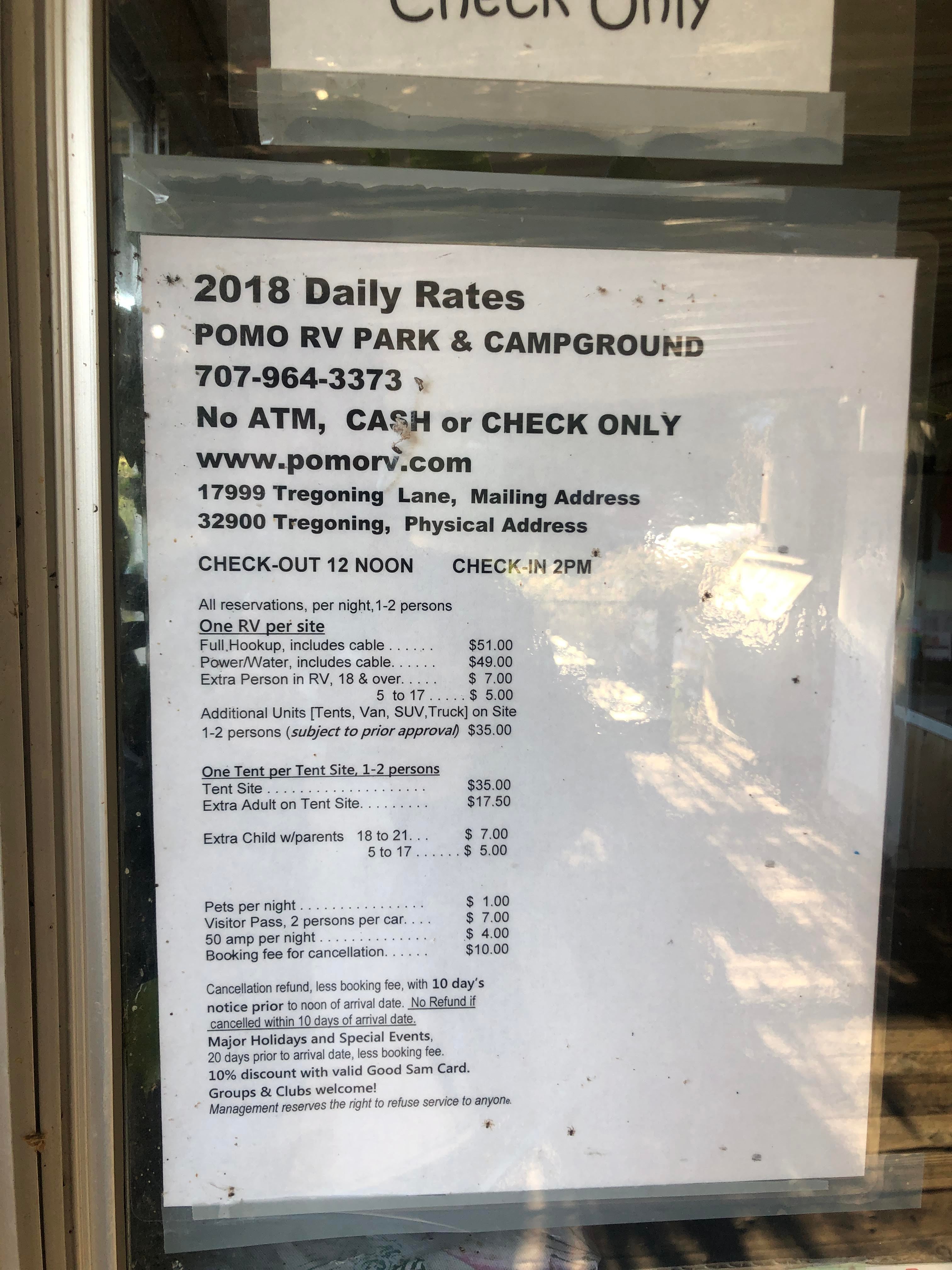 Camper submitted image from Pomo RV Park & Campground - 3