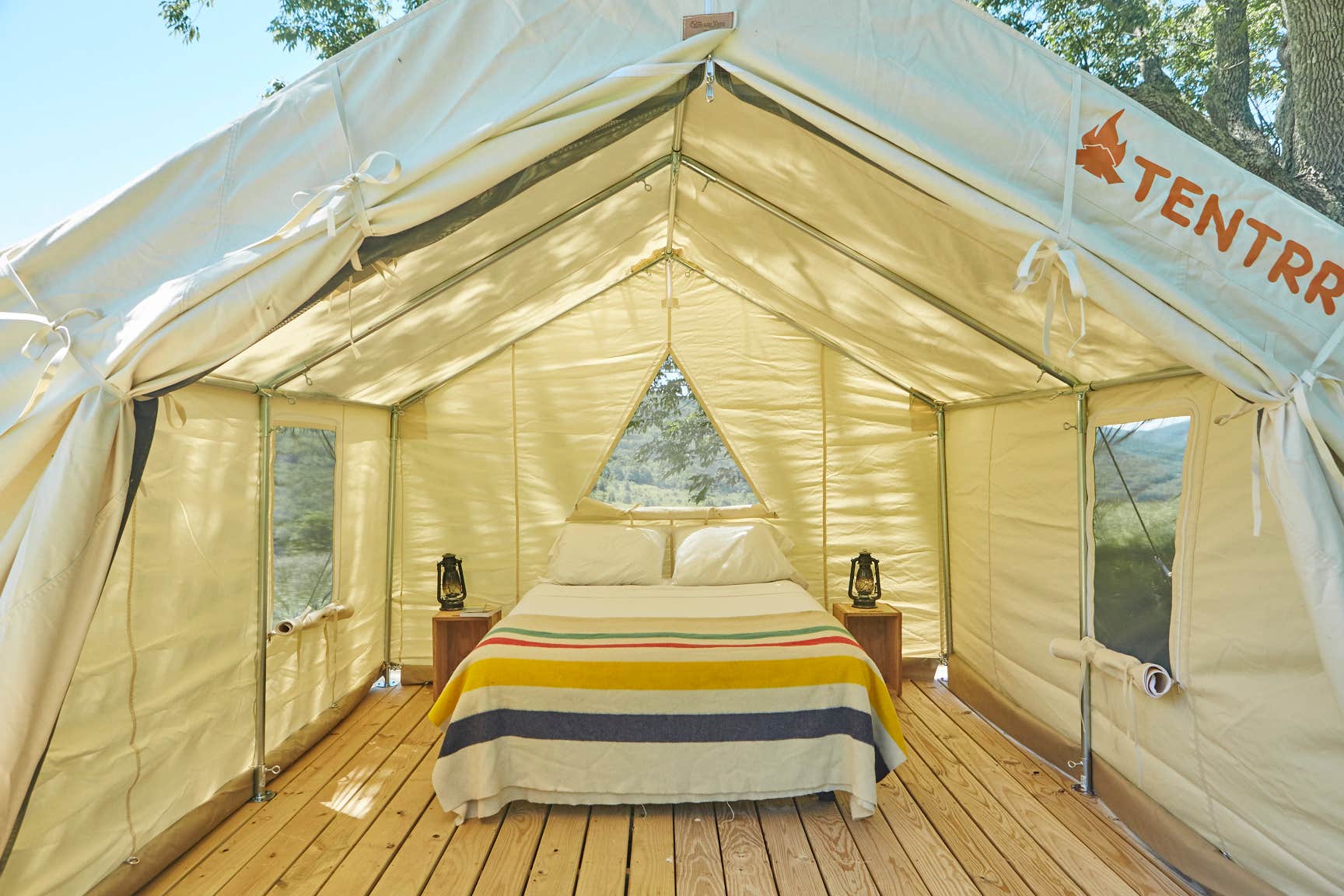 The Dyrt's photo of glamping accommodations at Griffin Mountain Lookout near Margaretville, NY