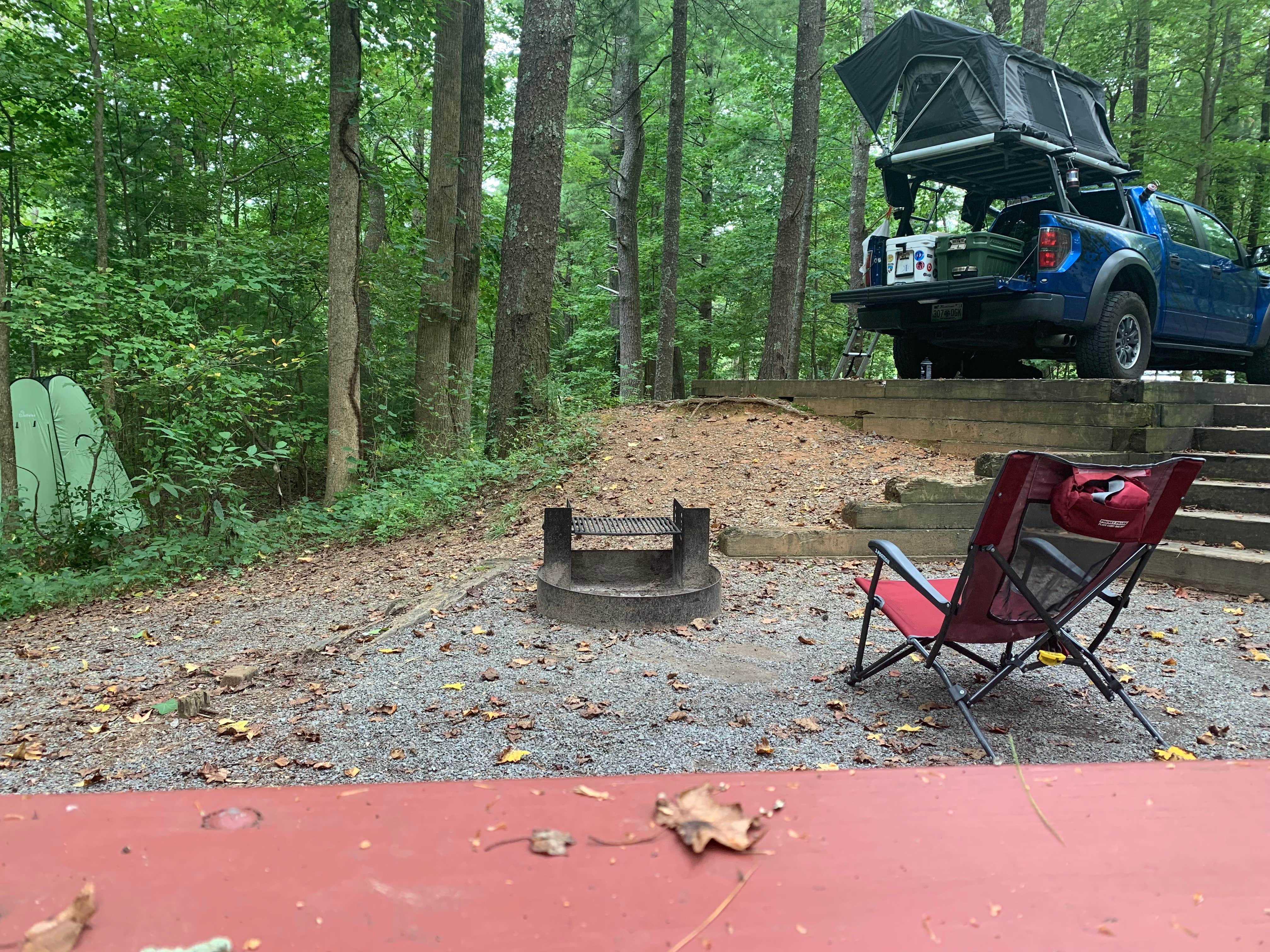 Nate H.'s photo at Fort Mountain State Park Campground near Carters Lake