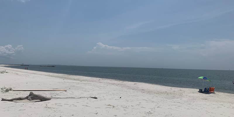 Camper submitted image from Dauphin Island Campground