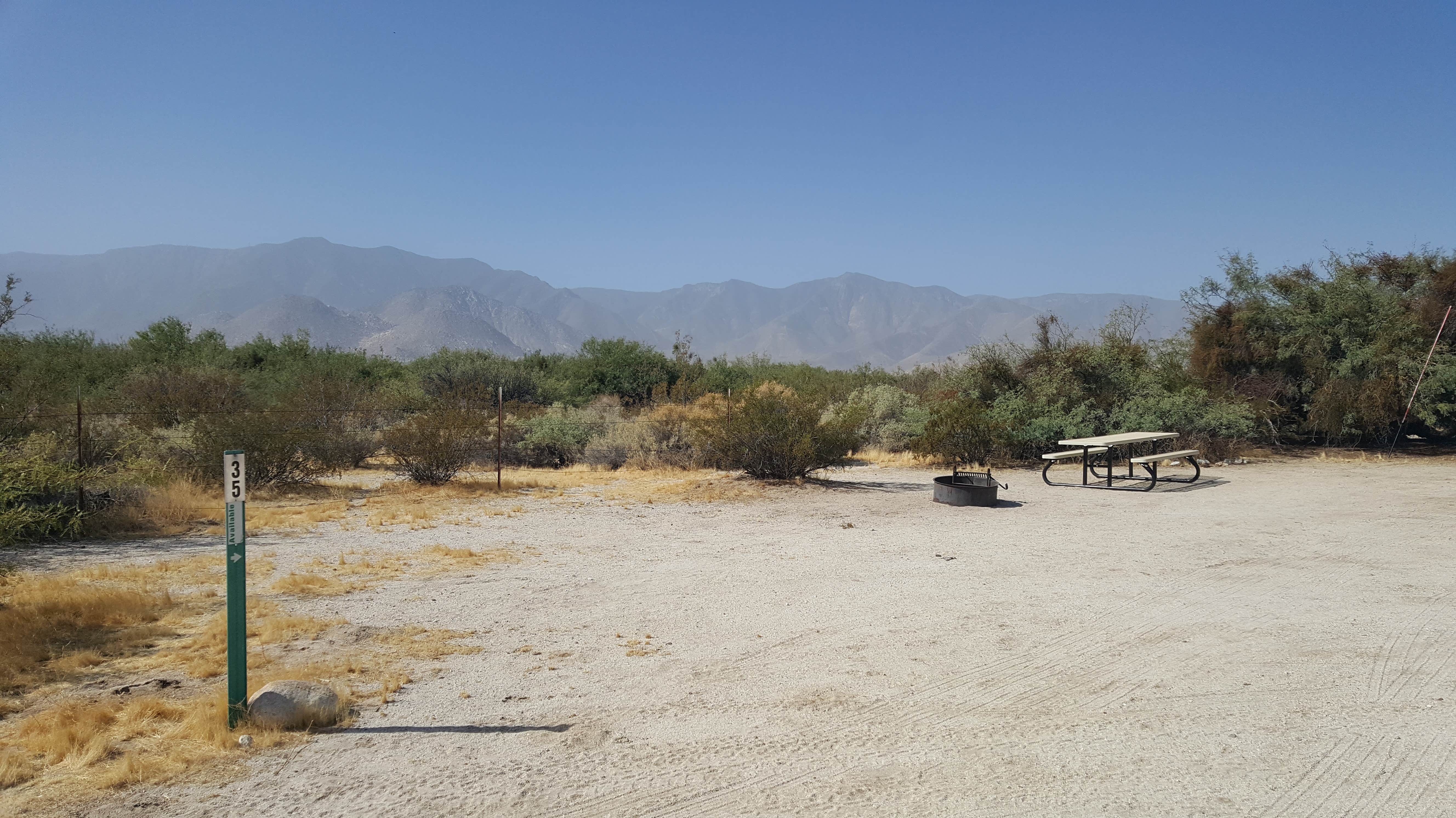 Camper-submitted photo at Vallecito County Park near Ranchita, CA