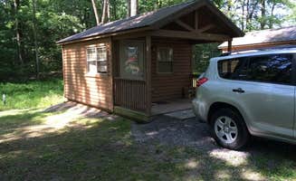 J K.'s photo of a cabin at Seven Mountains Campground near Alexandria, PA