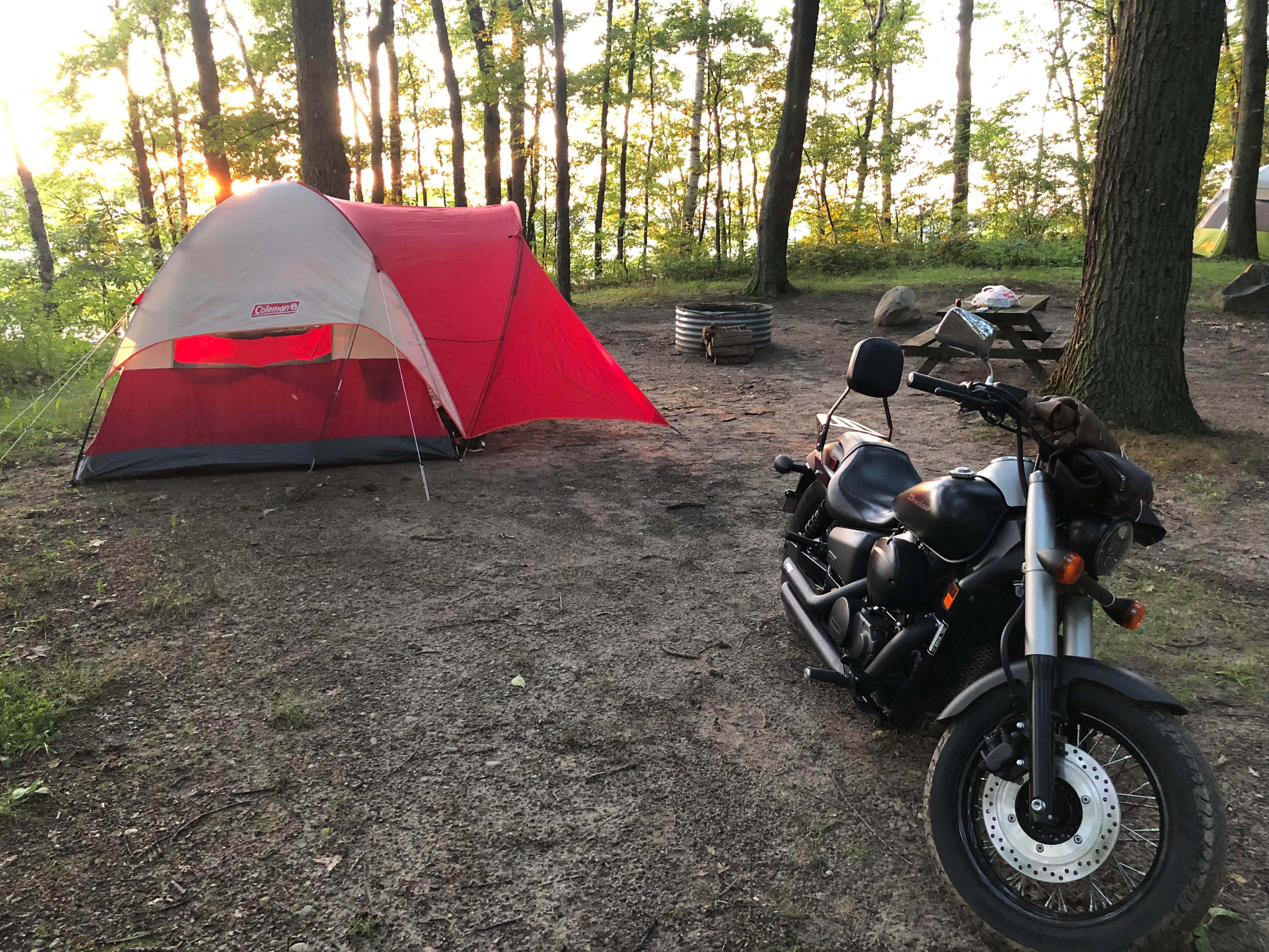 Camper submitted image from Tubbs Lake Island State Forest Campground - 1