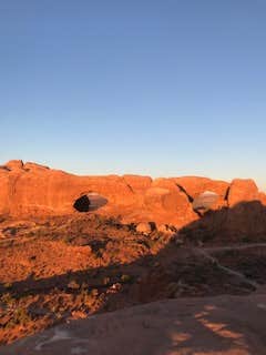 Hiking in Arches NP just down the road!