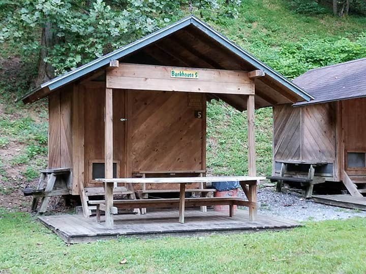 Myron C.'s photo of a cabin at Lazy Turtle Campground & Cabins near Cherokee, NC