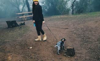 Morgan F.'s photo of camping with pets at Blue Jay Campground - TEMPORARILY CLOSED near Westminster, CA