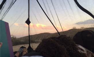 Morgan F.'s photo of tent camping at Cottonwood Campground - CLOSED (Castic Lake) near Brandeis, CA