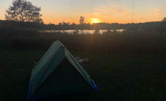 Justin B.'s photo of tent camping at Maumee Bay State Park Campground near Wayne, MI