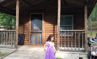Lysandra R.'s photo of glamping accommodations at Rocky Gap State Park Campground near Berkeley Springs, WV