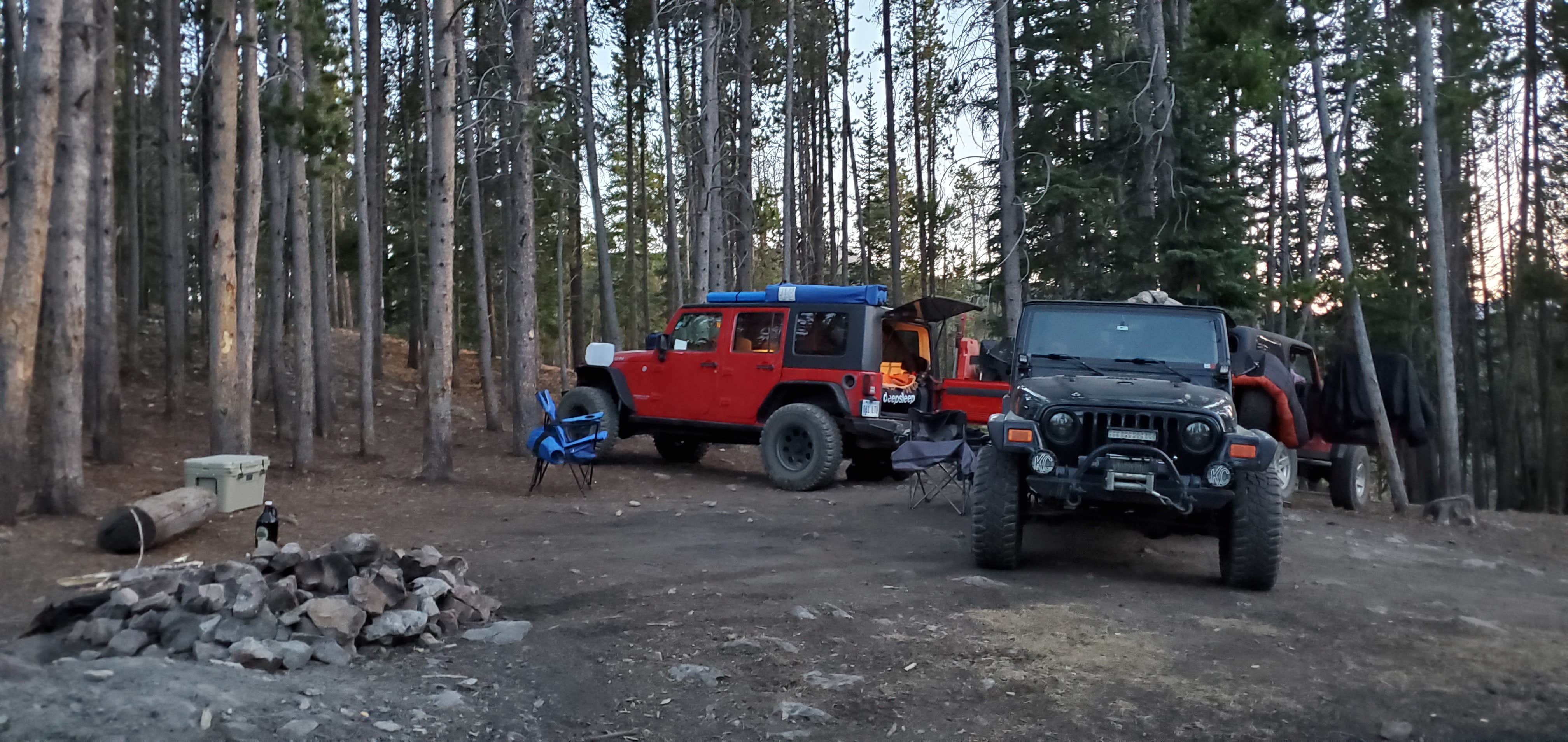 Camper-submitted photo at Boreas Pass Road Designated Dispersed Camping near Heeney, CO