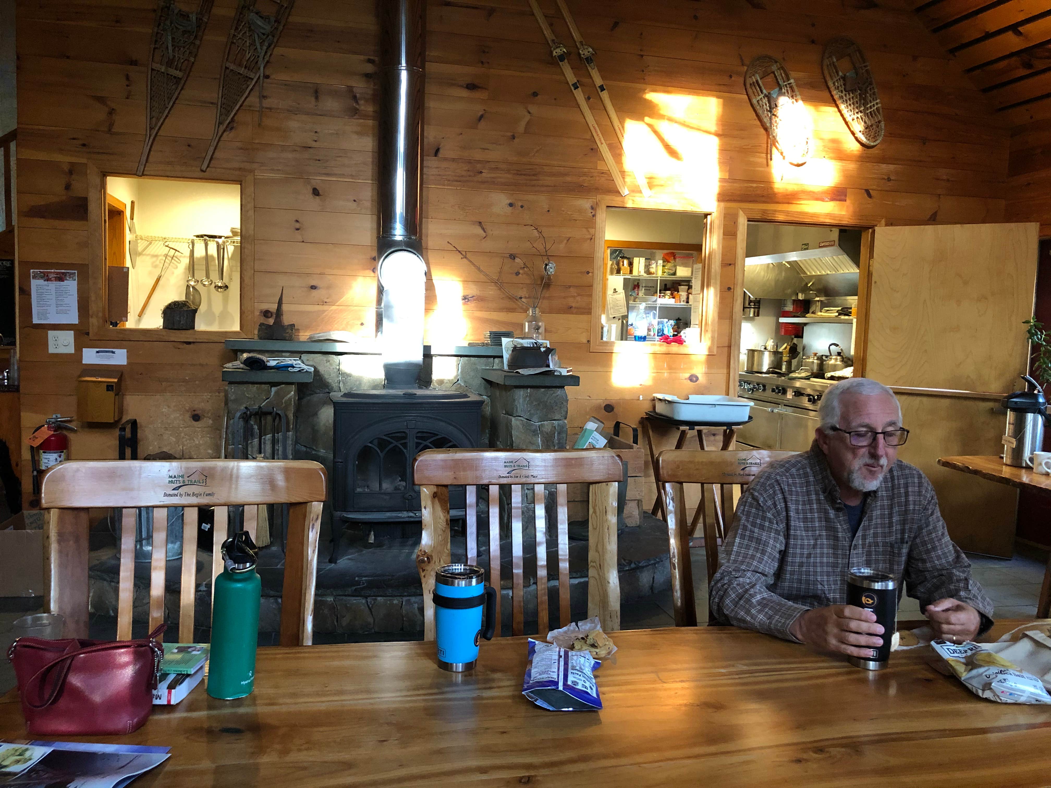 Camper-submitted photo at Poplar Stream Hut near Greenville, ME